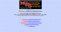 Desktop Screenshot of mailforwardingservices.com